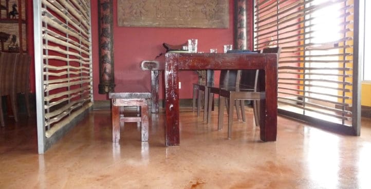 Stained Concrete Flooring